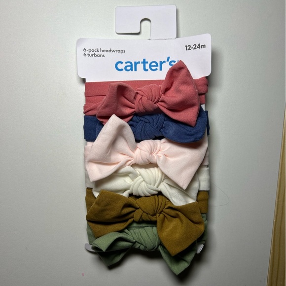 Carter's Other - Carter's Multicolor Baby Headwraps Set